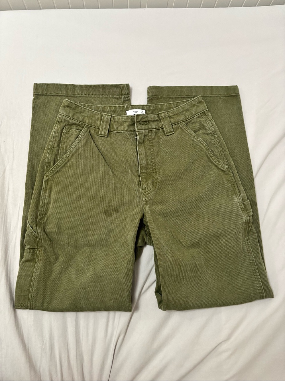 TNA Olive Green Cargo Pants